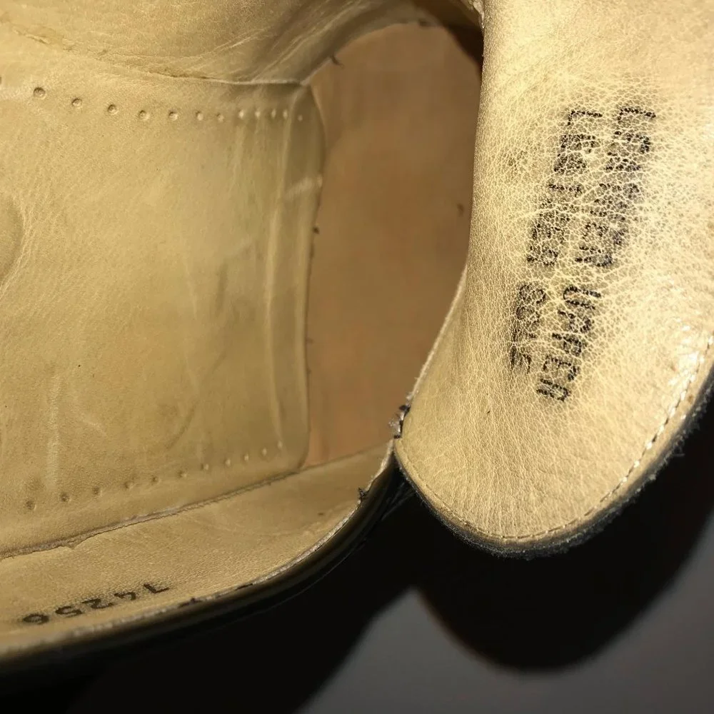 Italy Panelli leather loafers size‎ 10D
